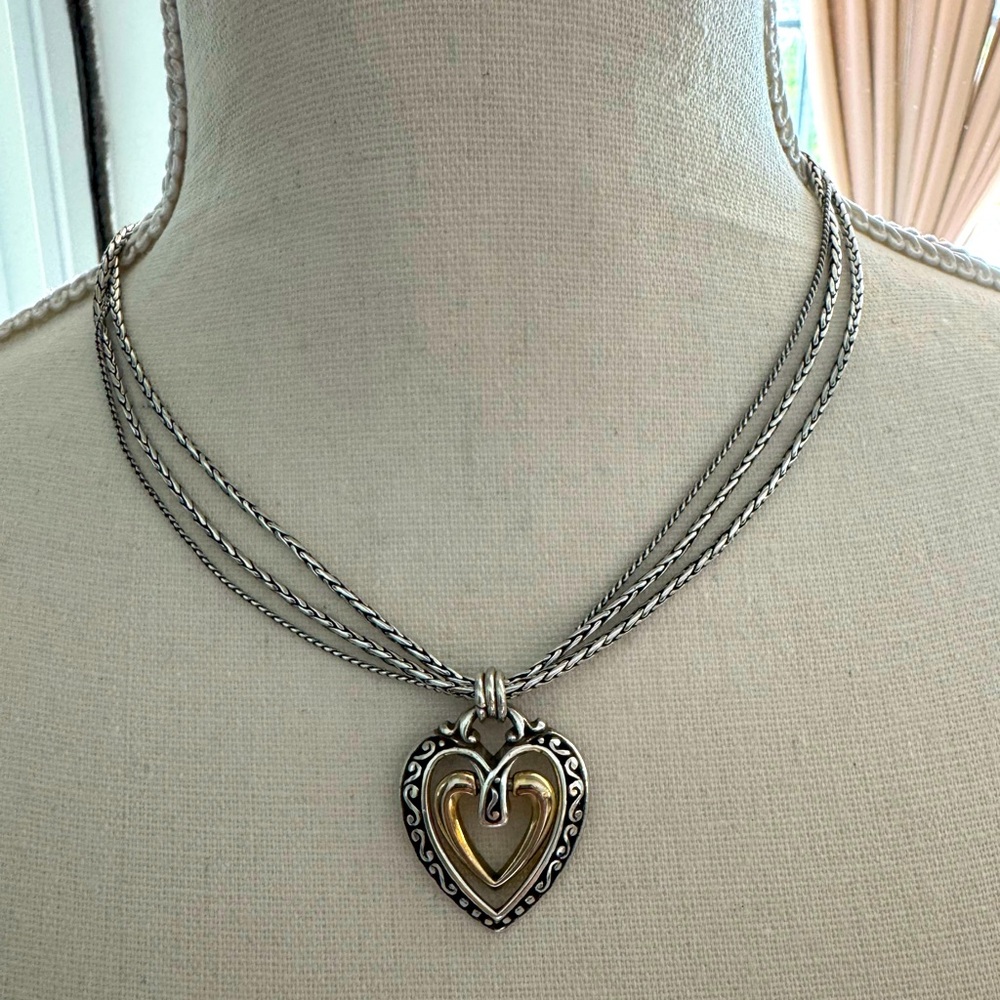 Brighton heart necklace